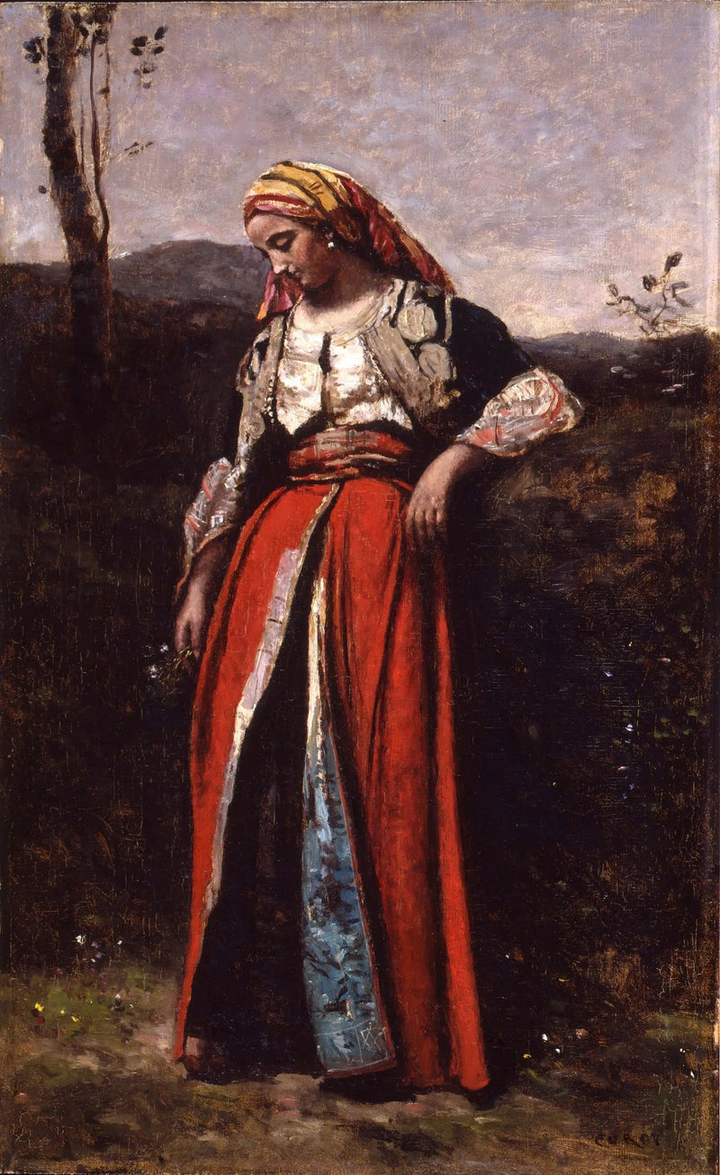 Oosterse Dromerige - Jean-Baptiste Camille Corot