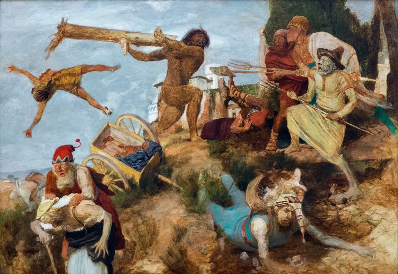 Reproductie van het schilderij 