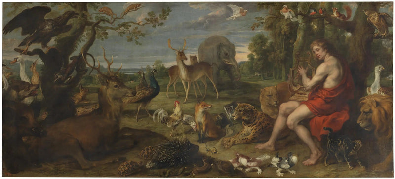 Orpheus en de dieren - Peter Paul Rubens