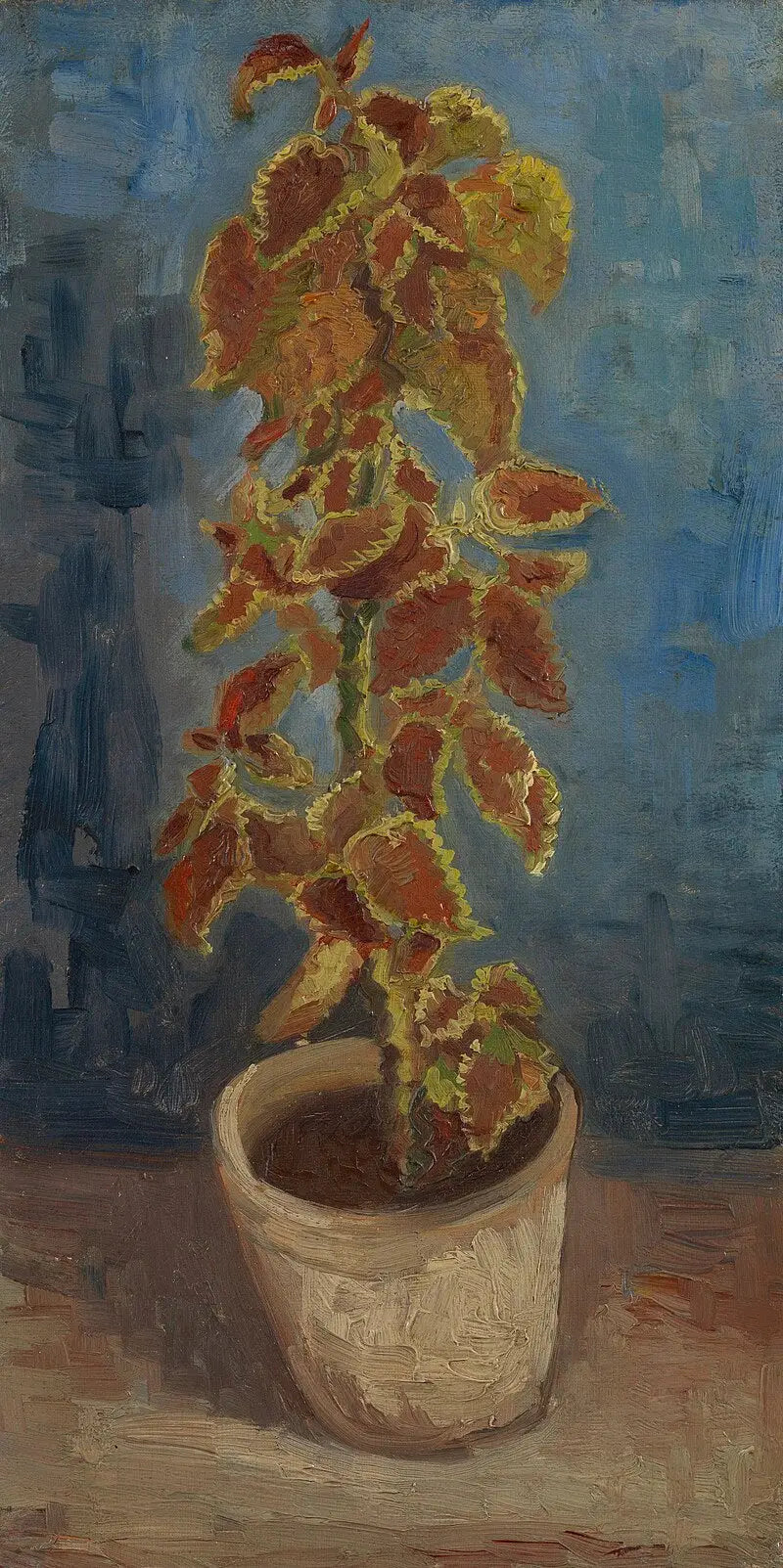 Vurige brandnetel in bloempot - Vincent van Gogh