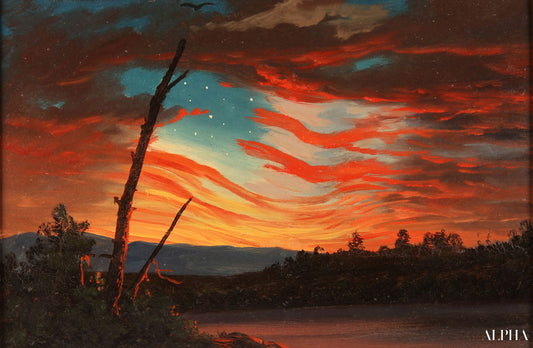 Our Banner in the Sky - Frederic Edwin Church - Reproductions de tableaux et peintures haut de gamme