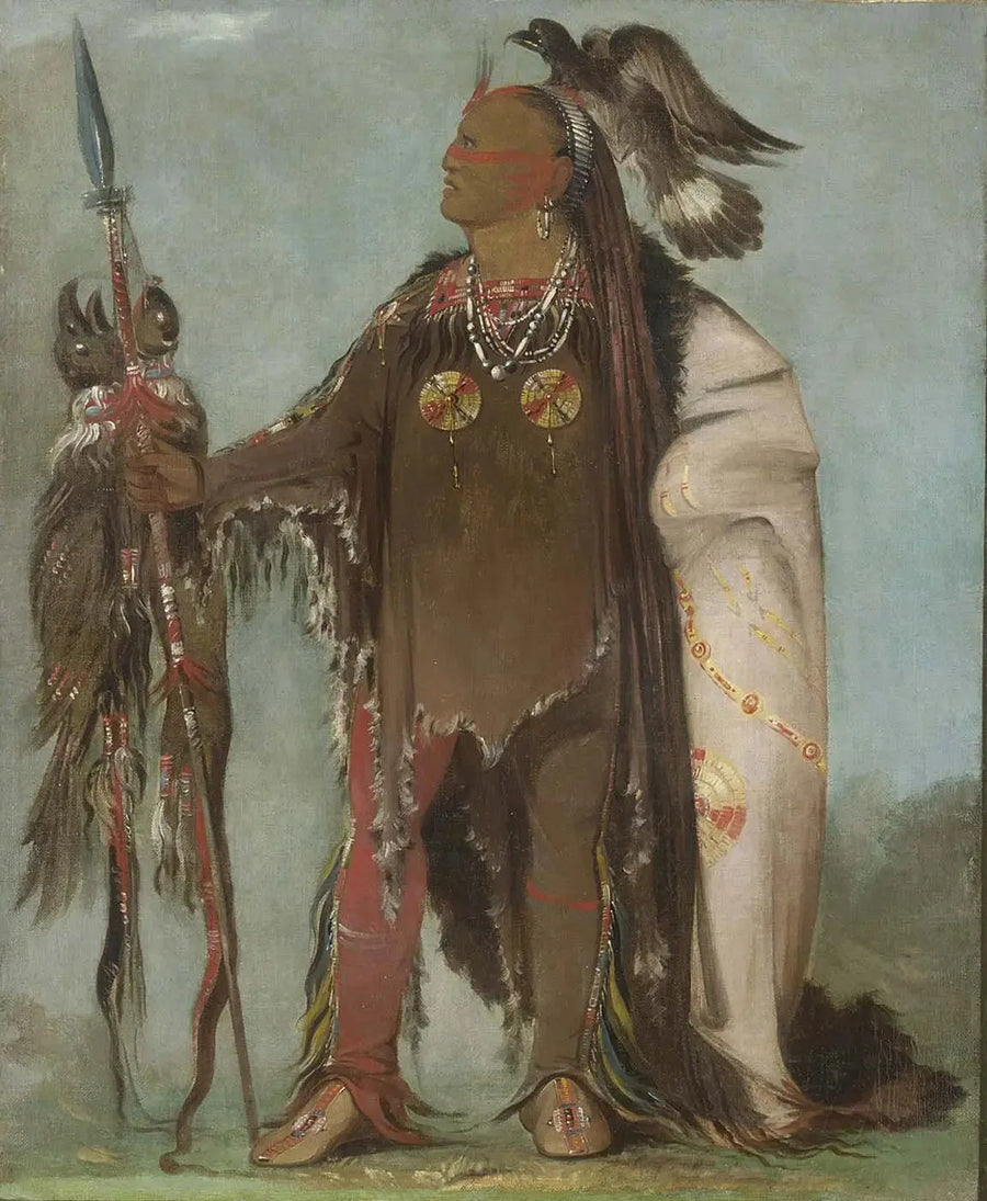 Parijse koren, Twee kraaien, een bendeleider - George Catlin

Source:
Pa-rís-ka-róo-pa, Deux corbeaux, un chef de bande - George Catlin
