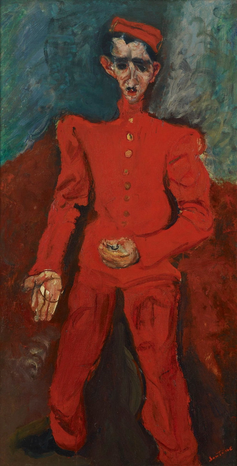 Page Boy bij Maxim's - Chaim Soutine