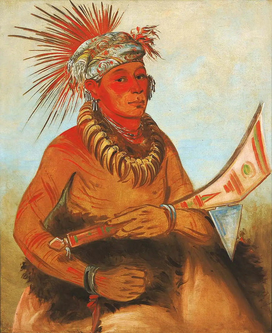 Pah-ta-cóo-chee, Schietden Cedar, een dapper - George Catlin

Source:
Pah-ta-cóo-chee, Shooting Cedar, un courageux - George Catlin