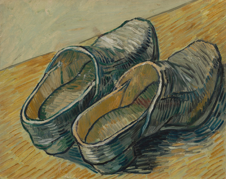 Een paar leren klompen - Vincent van Gogh