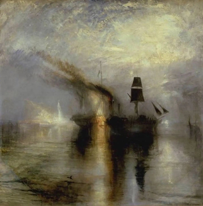 Vrede - Zeebegrafenis - J. M. W. Turner