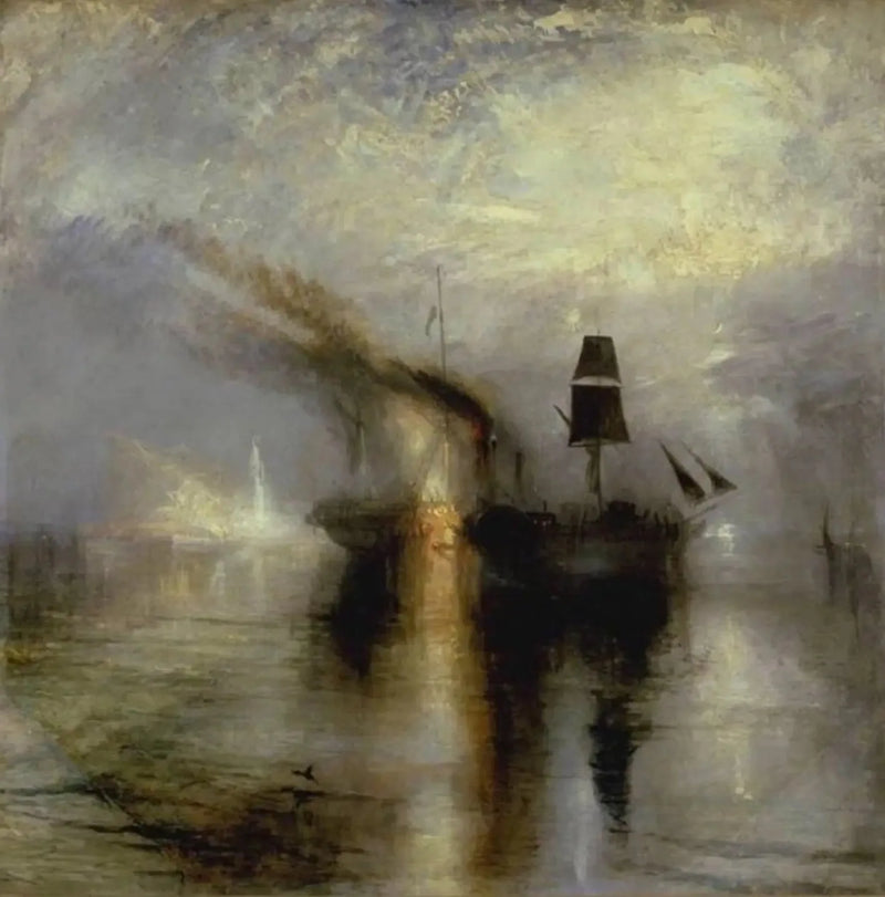 Vrede - Zeebegrafenis - J. M. W. Turner