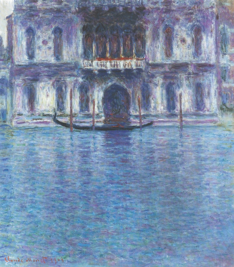 Het Dario-paleis - Claude Monet
