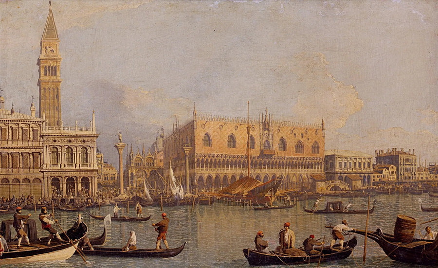 Paleis van de Dogen en het San Marco-plein - Canaletto

Source:
Palais des Doges et Place Saint-Marc - Canaletto