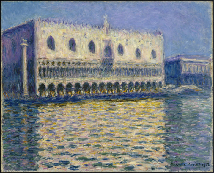 Het Dogenpaleis - Claude Monet