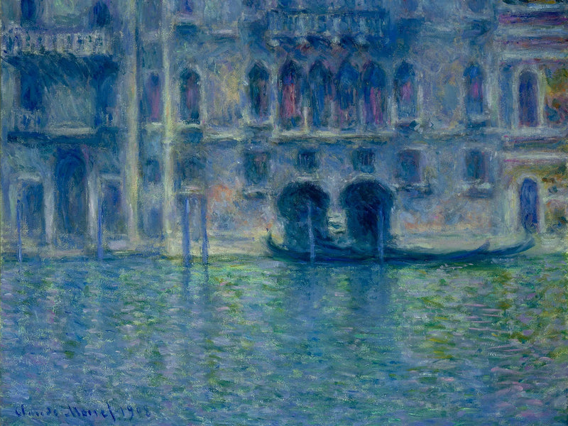 Palazzo da Mula, Venetië - Claude Monet