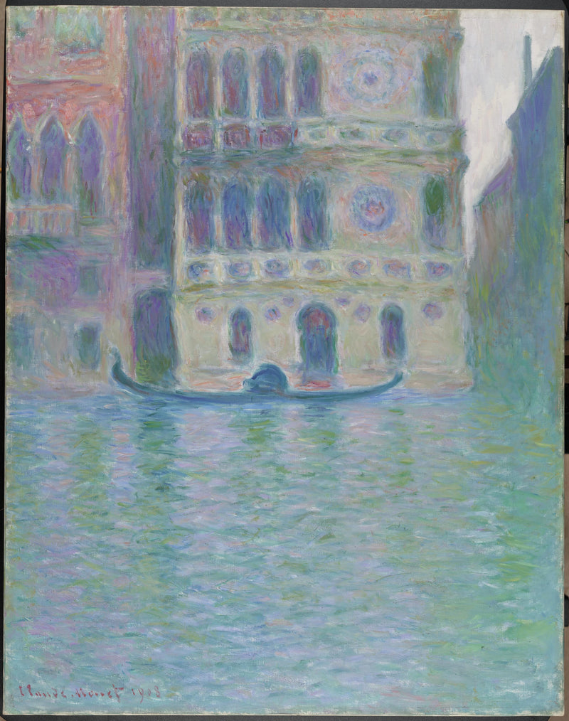 Het Dario-paleis - Claude Monet