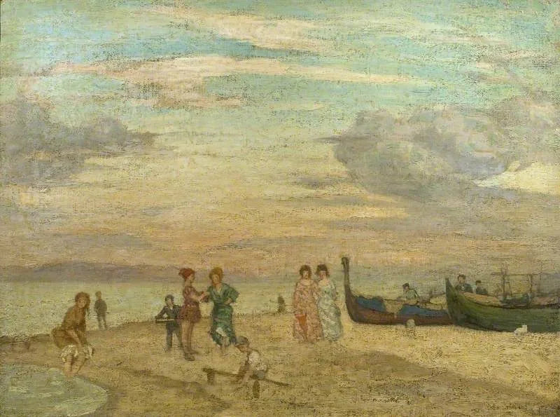 Palm Beach, nabij Venetië, Italië - Charles Conder