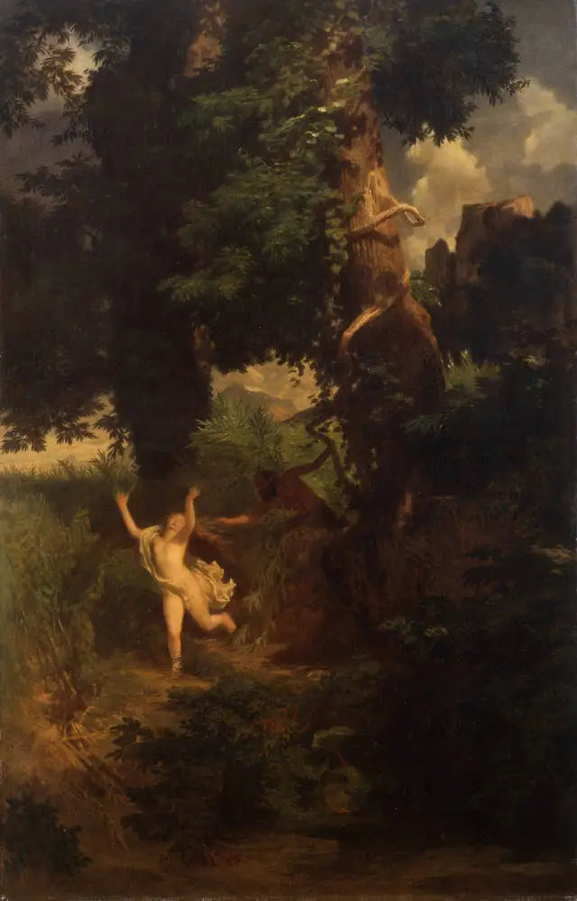 Pan en Syrinx - Arnold Böcklin

Source:
Pan et Syrinx - Arnold Böcklin