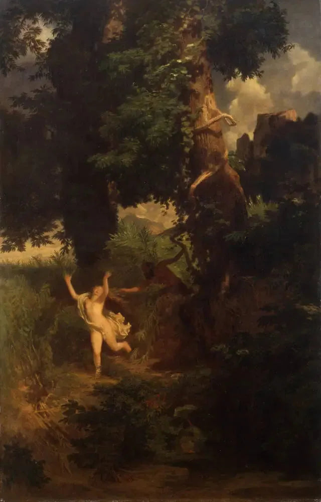 Pan en Syrinx - Arnold Böcklin

Source:
Pan et Syrinx - Arnold Böcklin