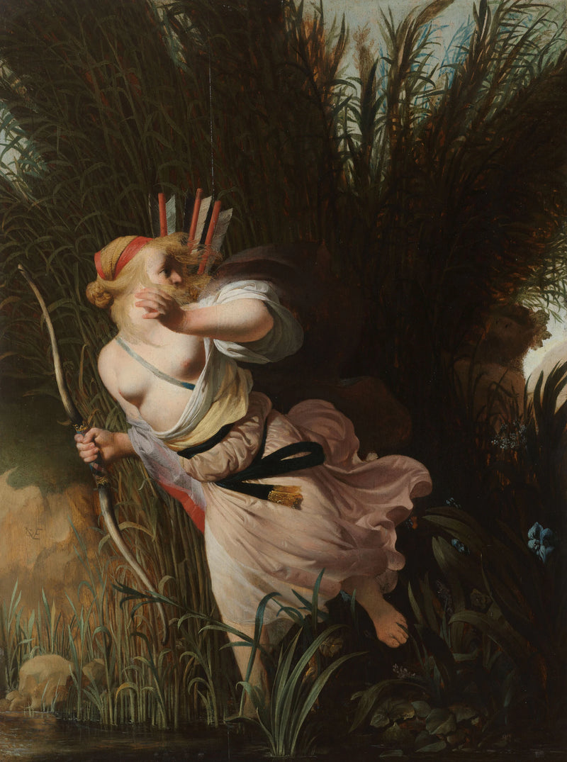 Pan et Syrinx - Caesar van Everdingen