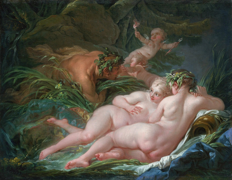 Pan en Syrinx - François Boucher