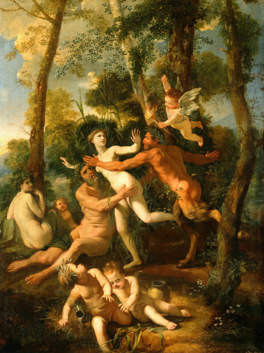 Pan en Syrinx - Nicolas Poussin