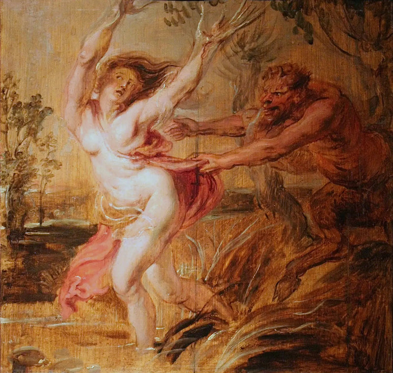 Pan en Syrinx - Peter Paul Rubens