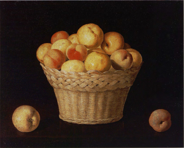 Mandje met appels en perziken - Francisco de Zurbarán