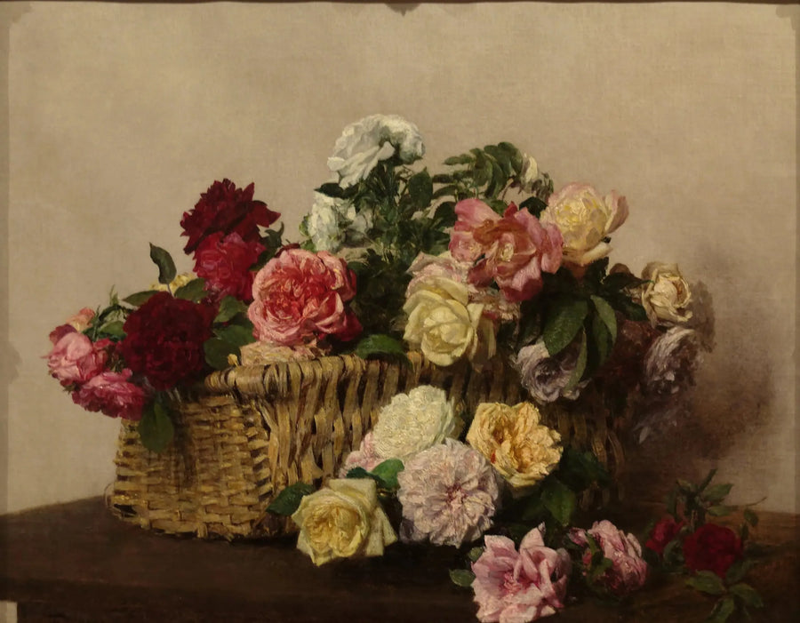 Rozenmand - Henri Fantin-Latour

Source:
Panier de roses - Henri Fantin-Latour