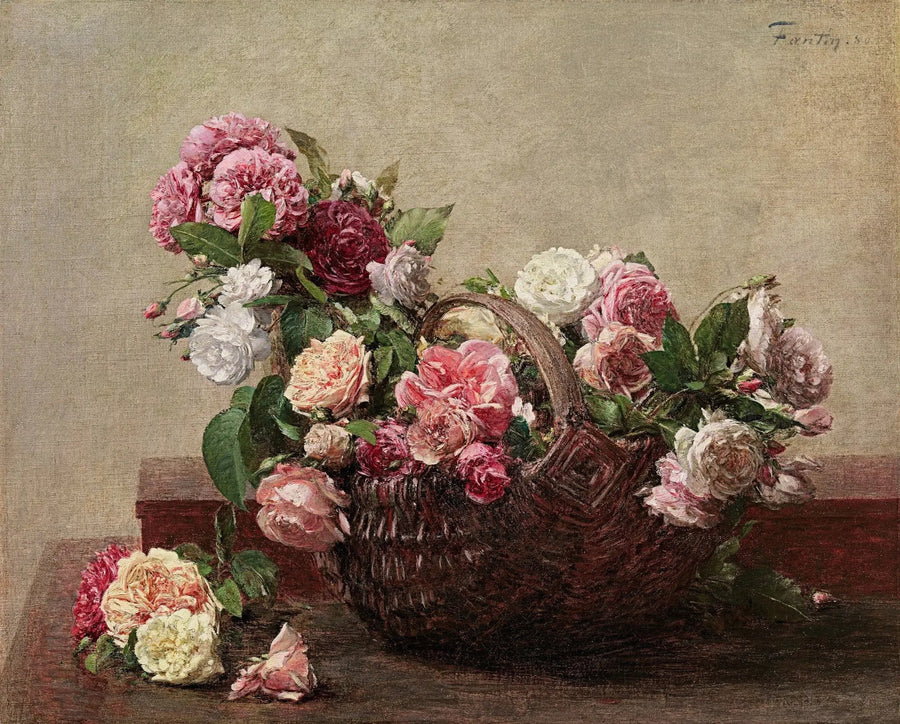 Rozenmand - Henri Fantin-Latour

Source:
Panier de roses - Henri Fantin-Latour