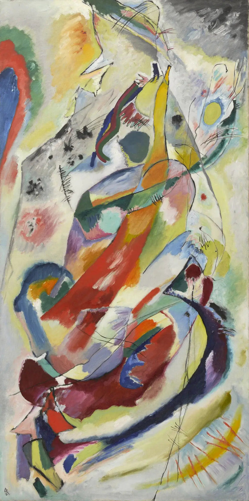 Paneel voor Edwin R. Campbell nr. 1 - Vassily Kandinsky