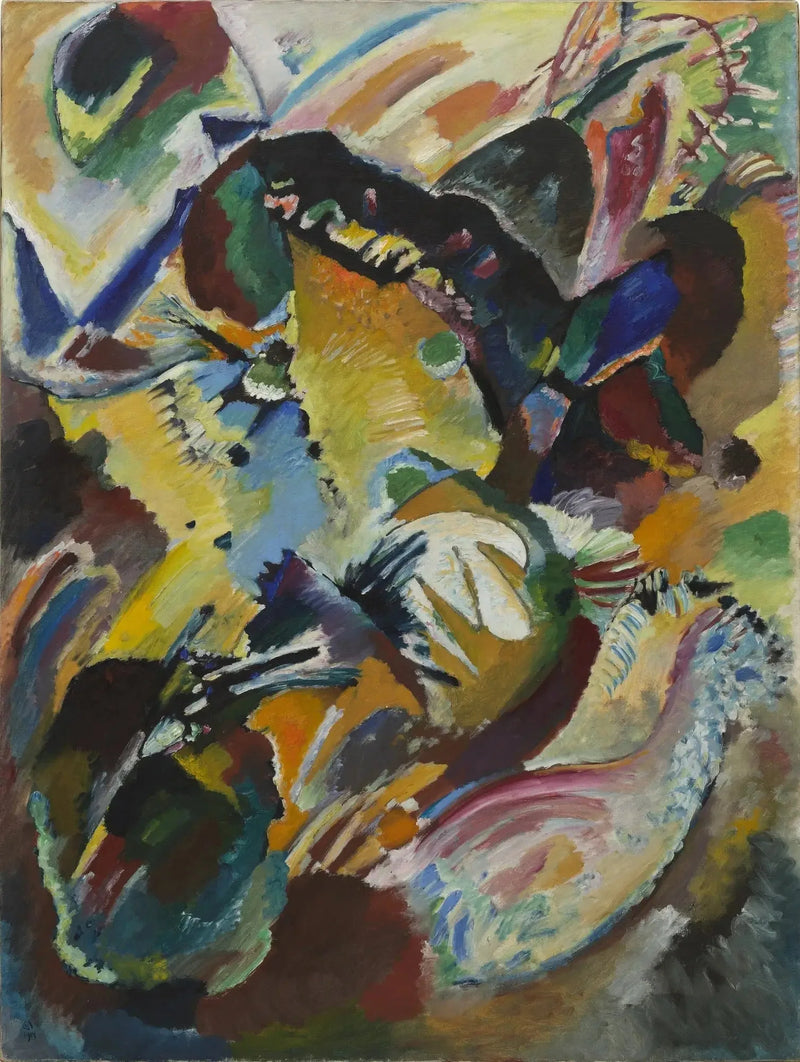Paneel voor Edwin R. Campbell nr. 2 - Vassily Kandinsky