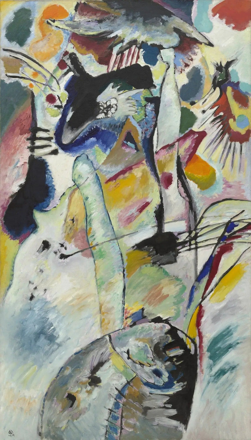Paneel voor Edwin R. Campbell nr. 3 - Vassily Kandinsky