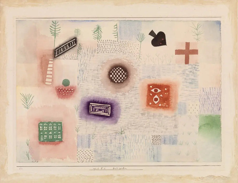 Locatiepanelen (Ort-Zeichen) - Paul Klee