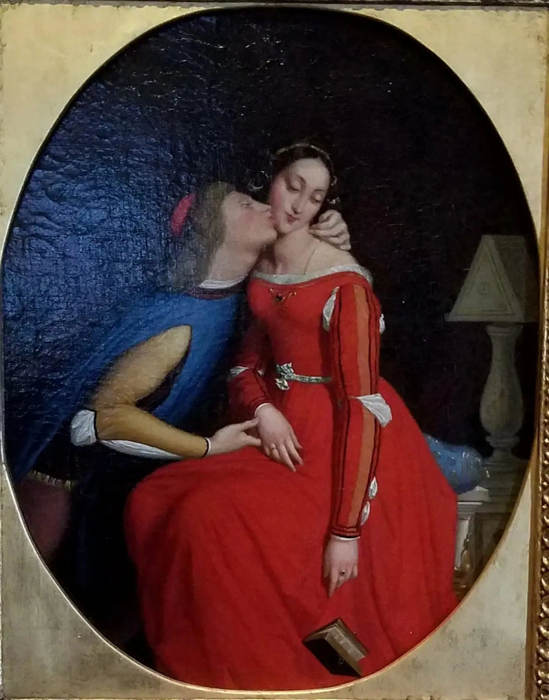 Paolo en Francesca - Jean-Auguste-Dominique Ingres