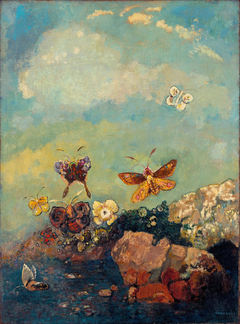 Vlinders - Odilon Redon
