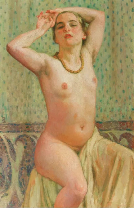 Paquita met ketting - Théo van Rysselberghe