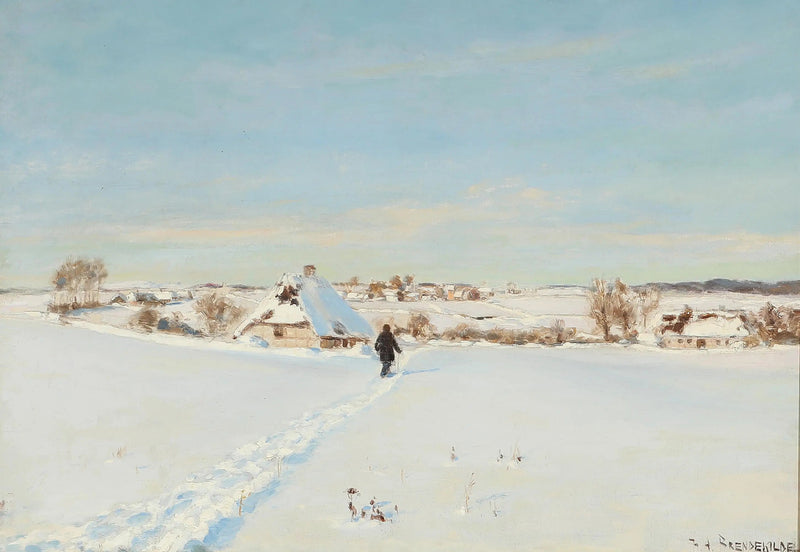 Reproductie van een klassieke olieverfschilderij - Alpha Reproductie

Source:
Par une belle journée d'hiver, un homme marche vers une ferme. - H. A. Brendekilde