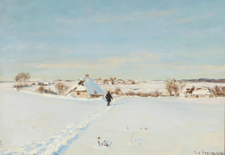 Reproductie van een klassieke olieverfschilderij - Alpha Reproductie

Source:
Par une belle journée d'hiver, un homme marche vers une ferme. - H. A. Brendekilde