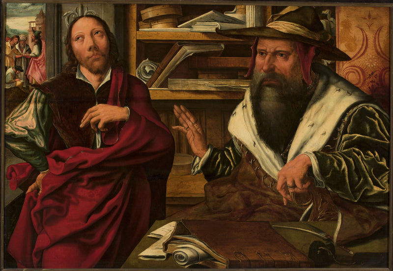 Parabel van de ontrouwe rentmeester (Luc 16:1-13) - Marinus van Reymerswale
