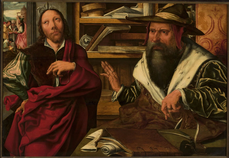 Parabel van de ontrouwe rentmeester (Luc 16:1-13) - Marinus van Reymerswale