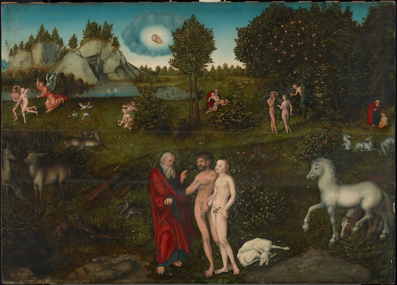 Paradijs - Lucas Cranach de Oudere