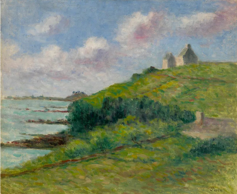Paramé, het huis op de duinen - Maximilien Luce