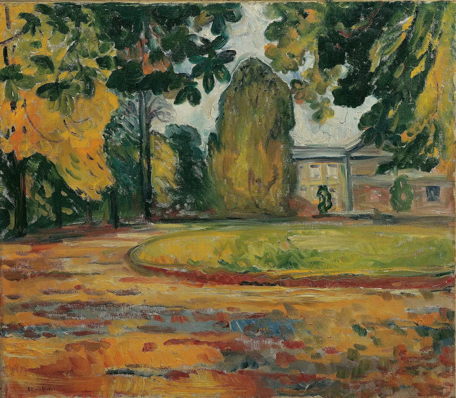 park in Kösen - Edvard Munch