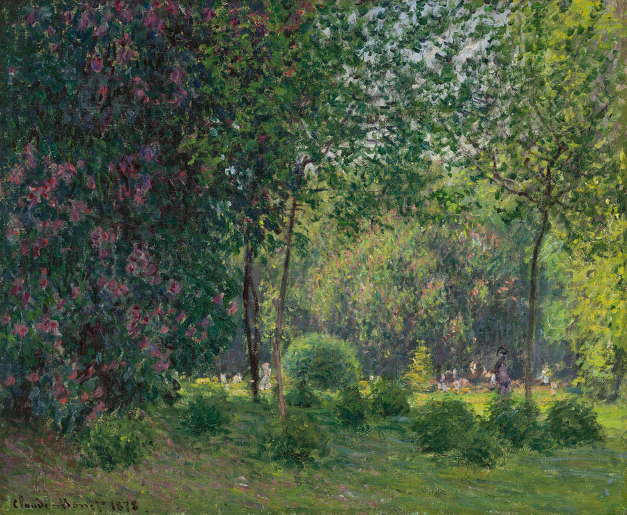 Het Parc Monceau - Claude Monet