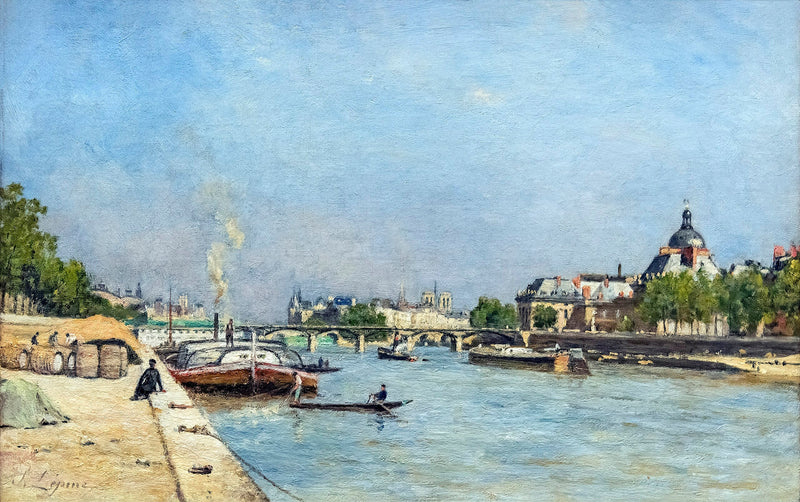 Parijs, de Kunstbrug - Stanislas Lépine