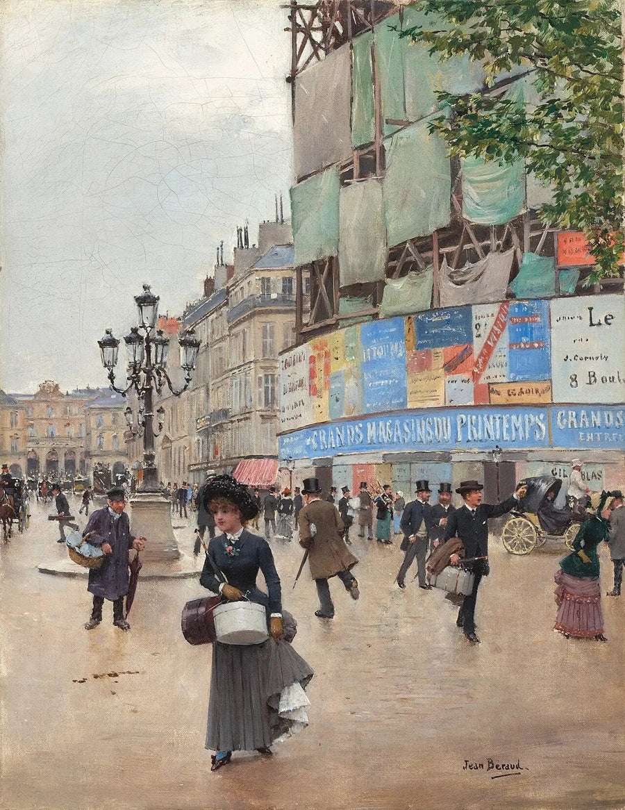 Reproductie van een schilderij - "De Zonnebloemen" door Vincent van Gogh

Source:
Paris, rue du Havre - Jean Béraud