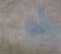 Parlement, de meeuwen W1612 - Claude Monet