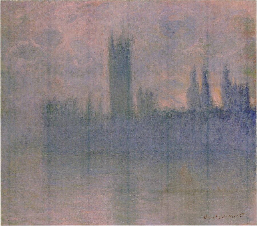 De Parlementskamers, Symfonie in Roze - Claude Monet
