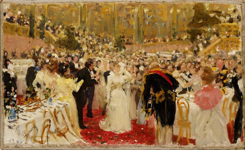 Vertrek voor de aristocratie - Ilya Repin