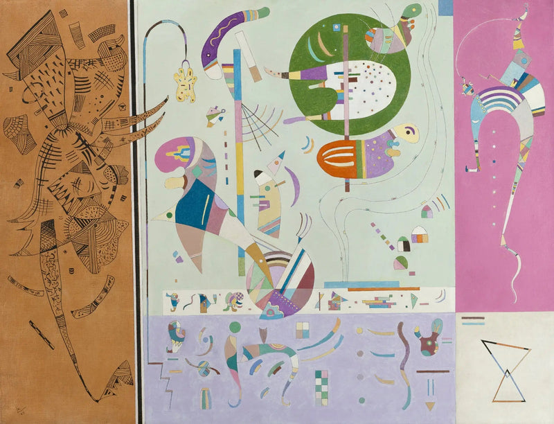 Diverse delen - Vassily Kandinsky