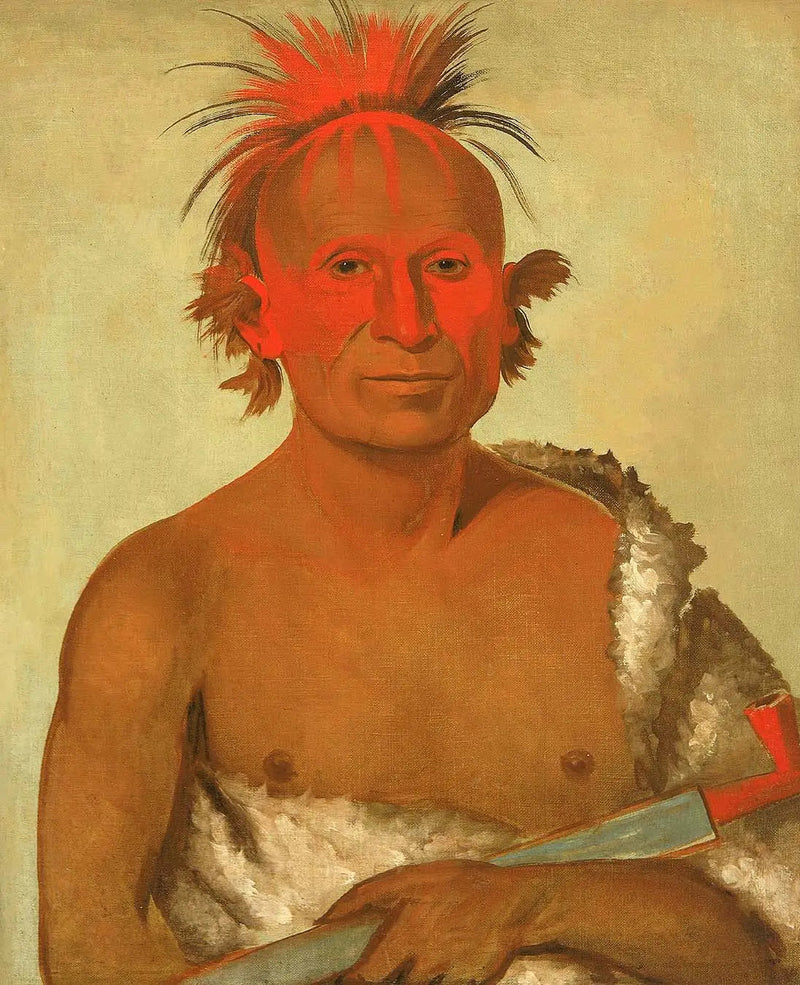 Pash-ee-pa-hó, Kleine Chef met Dolk, de Jonge, een van de Dapperen van Black Hawk - George Catlin

Source:
Pash-ee-pa-hó, Petit Chef Poignardant, le Jeune, l'un des Braves de Black Hawk - George Catlin