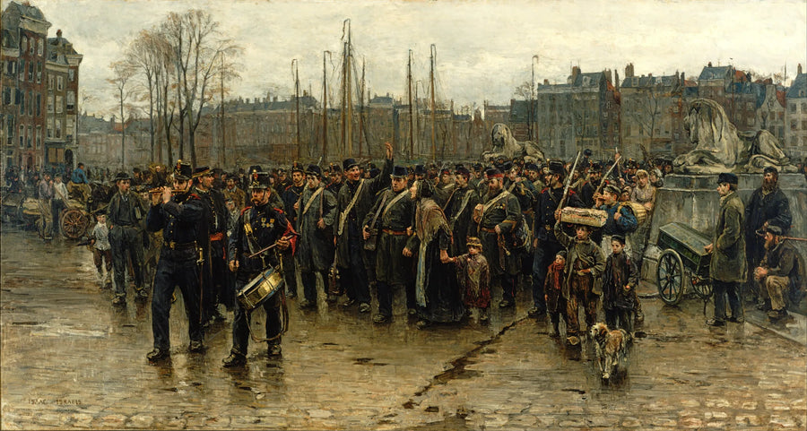 Passage van de koloniale troepen - Isaac Israëls
