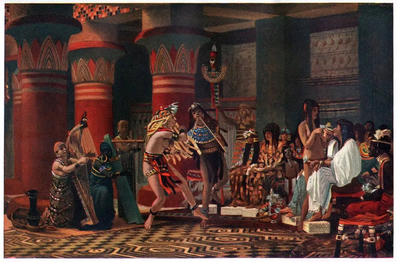 Hobby's in het oude Egypte - Lawrence Alma-Tadema